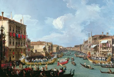 Regatta auf dem Canal Grande